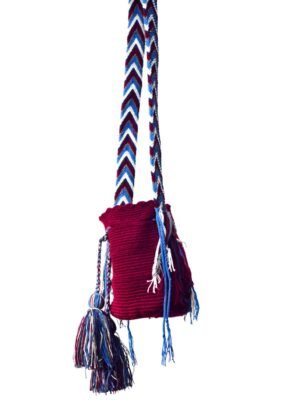 Mochila Wayuu “Chikaná Vinotinto”