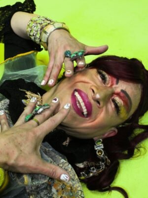 Poster teatral #1: Del vientre al infierno del Artista Jose Peña