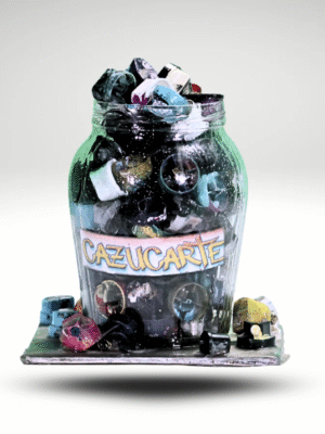 Escultura: Memoria de muro por Colectivo Cazucarte