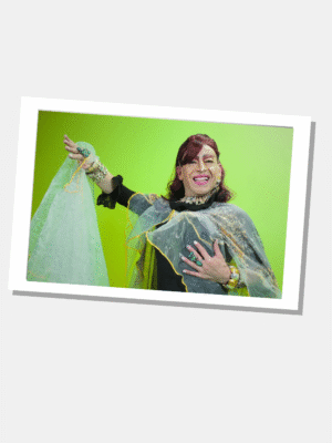 Postal teatral #2: Del vientre al infierno del Artista Jose Peña